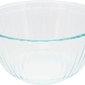 Pyrex 7402 6-Cup Sculpted Glass Mixing Bowl - 1.5 Quart - Sculpted
