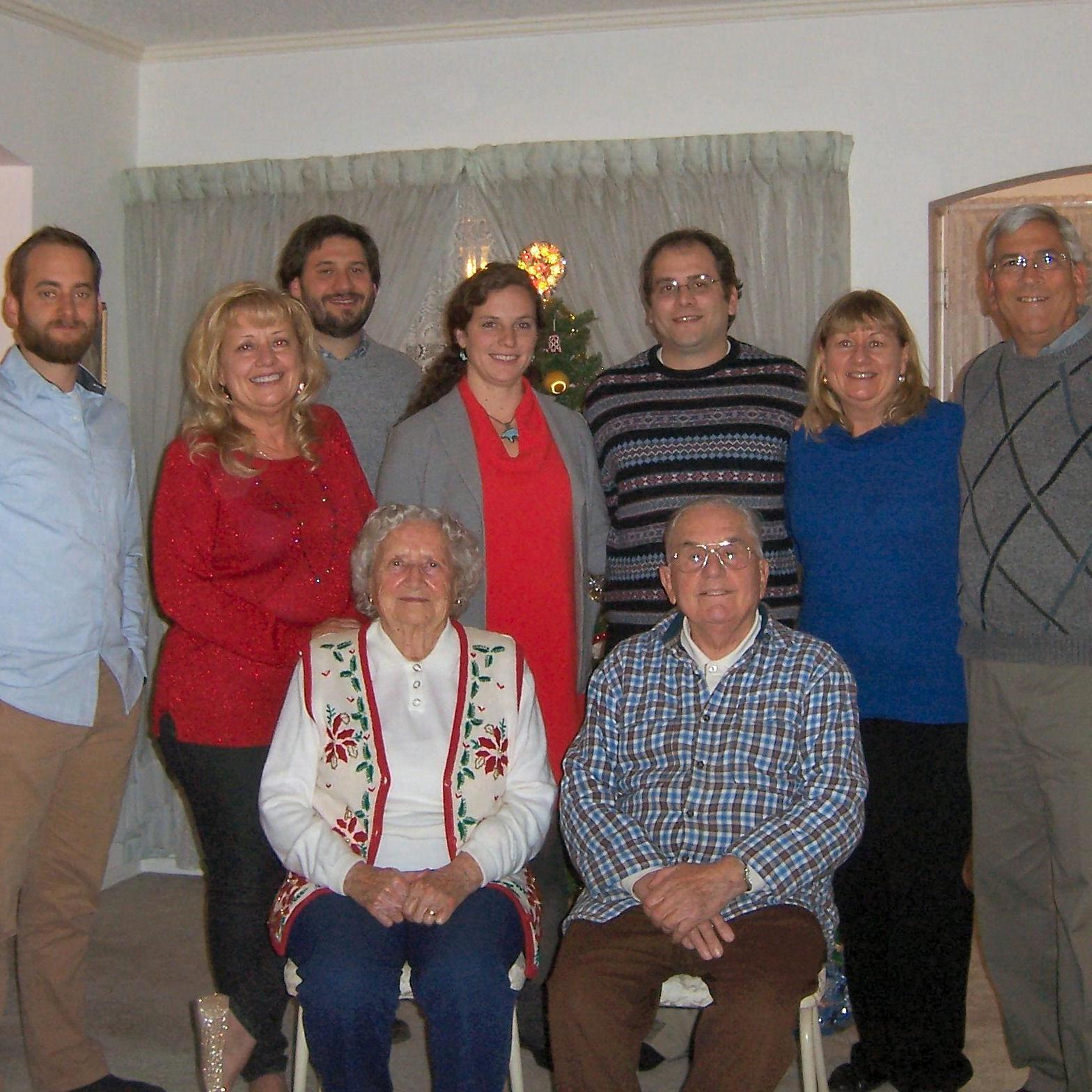 A Sykora family Christmas Eve, December 2015.