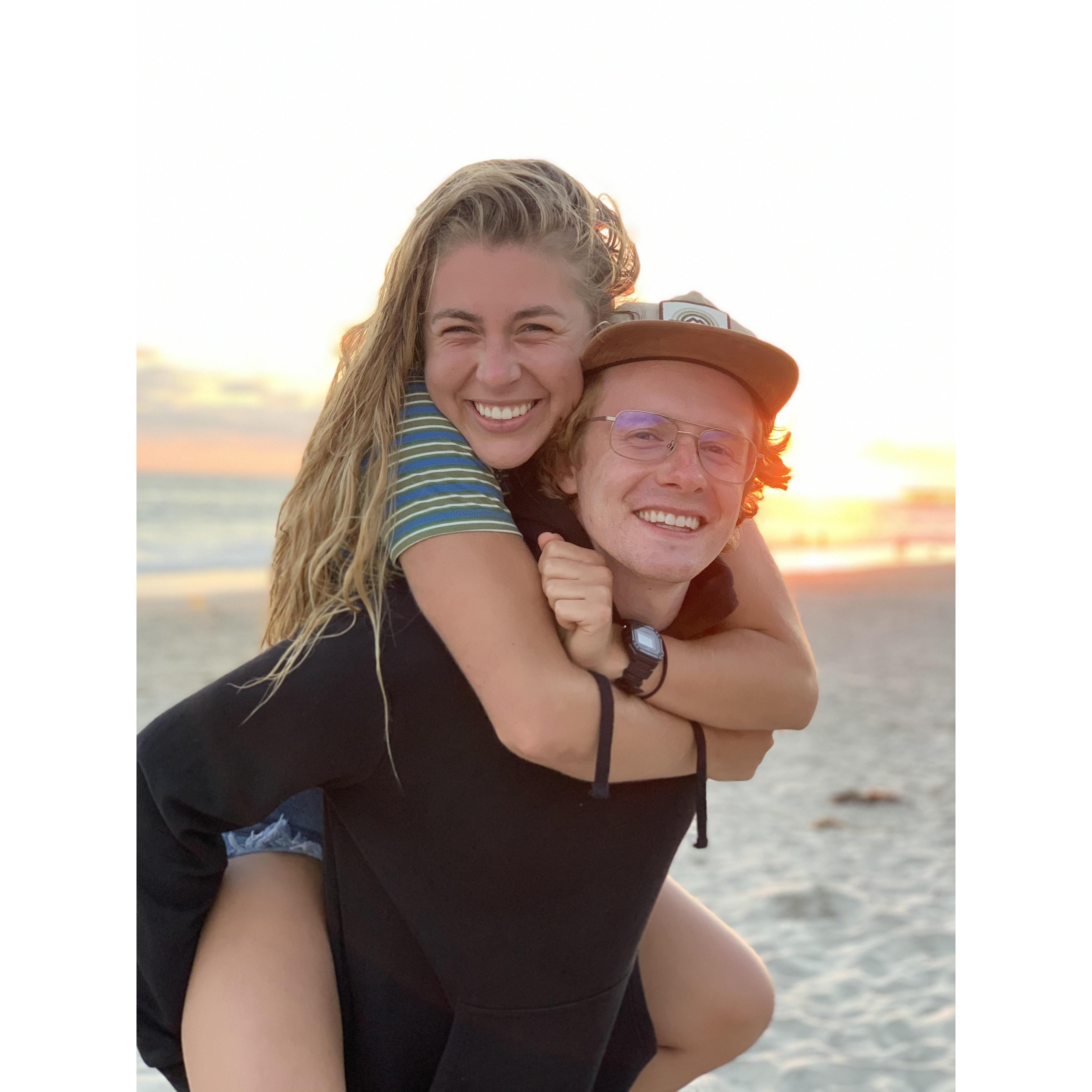 Back at the beach