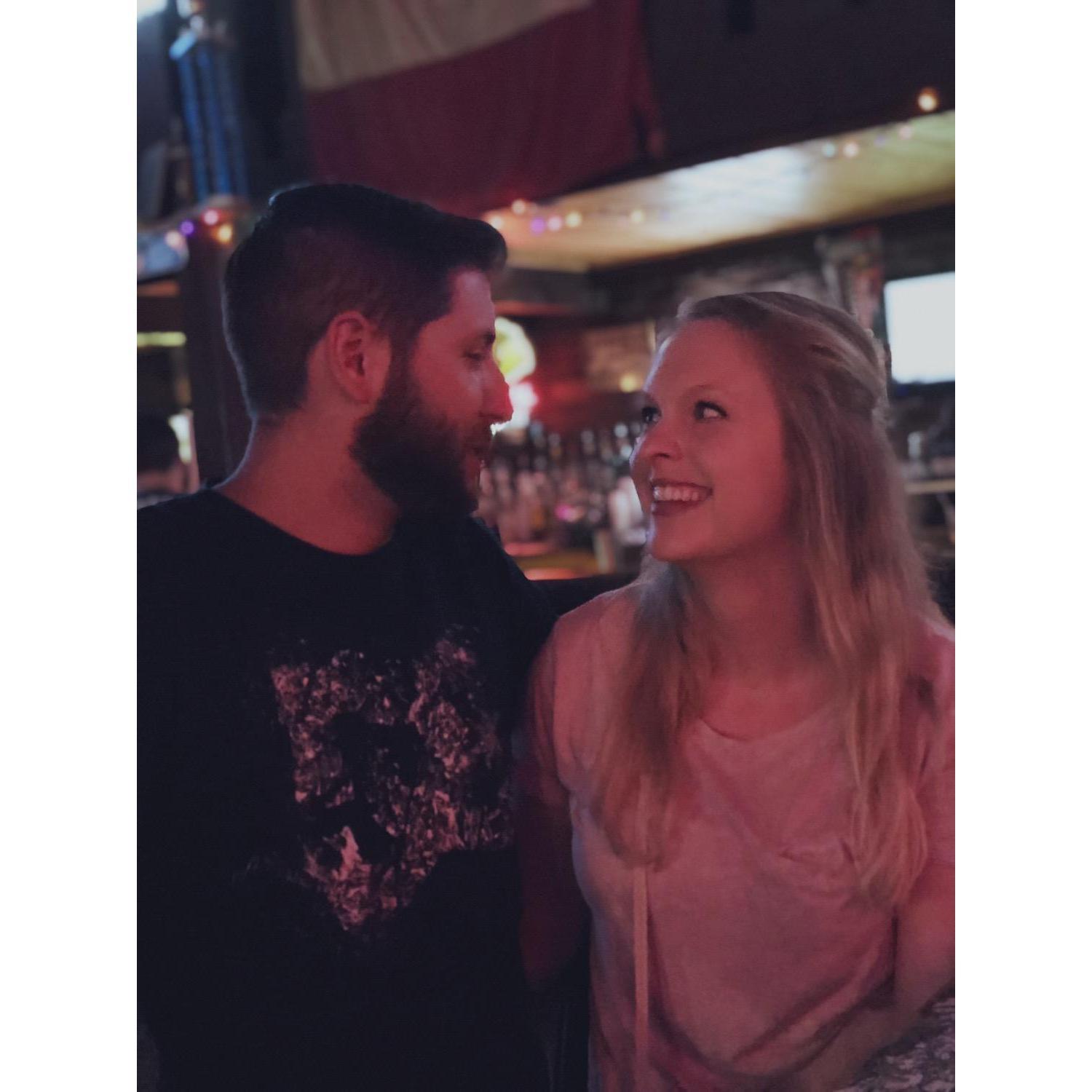 Like a child when our eyes meet, darling, I fancy you.