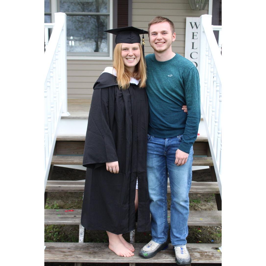Lexi's "graduation" from Saint A's
