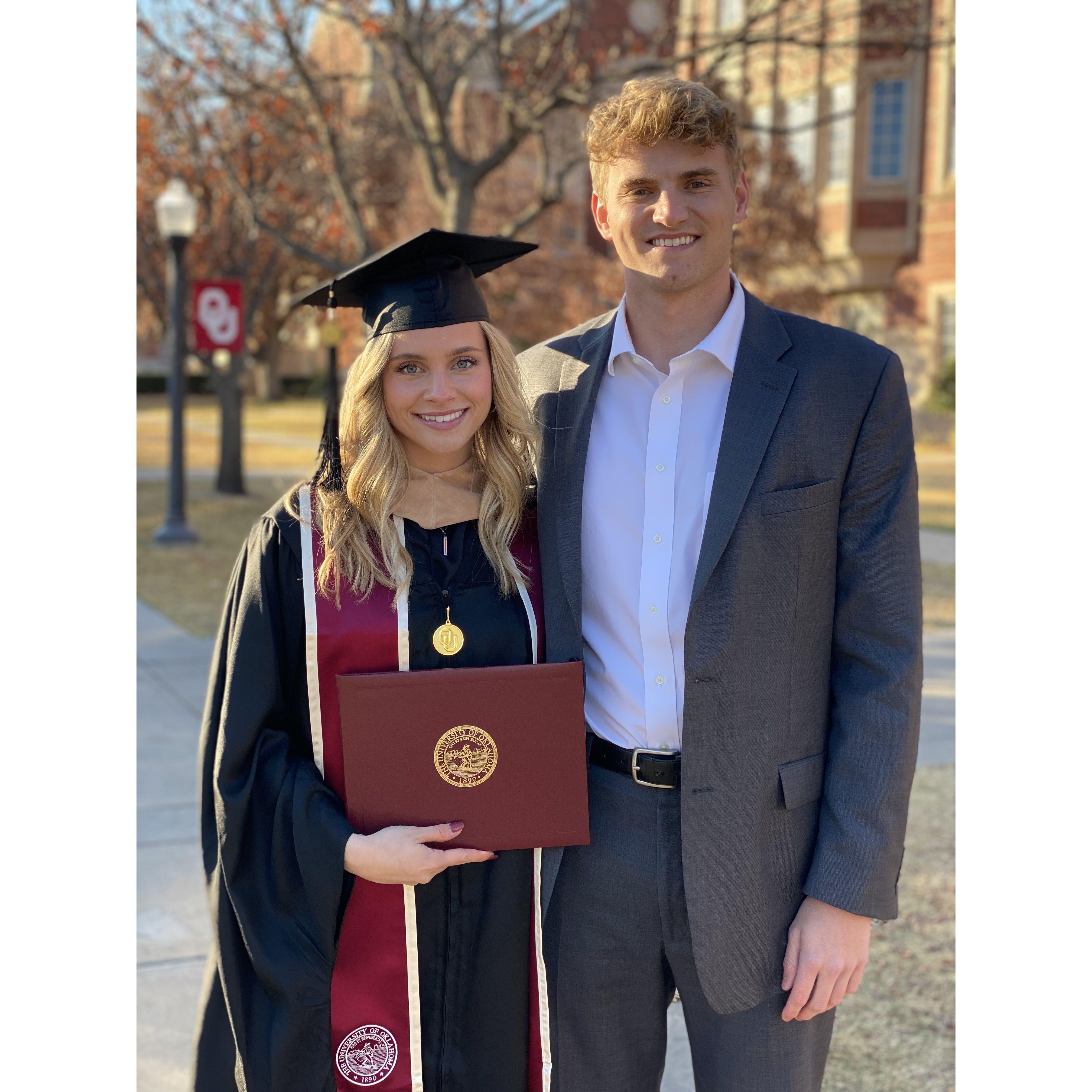 Graduation at OU December 2021