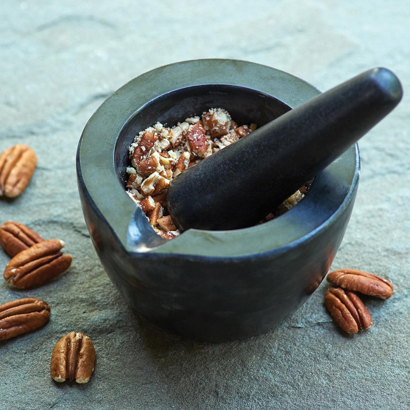 Fox Run 4 Green Marble Mortar and Pestle Set