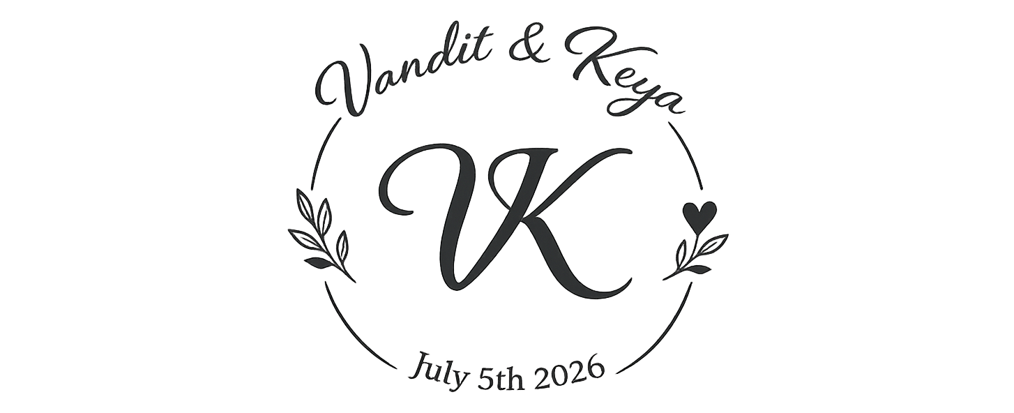 The Wedding Website of Keya Patel and Vandit Patel