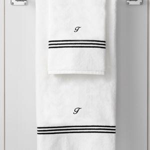 Grand Organic Cotton Embroidered Towel
