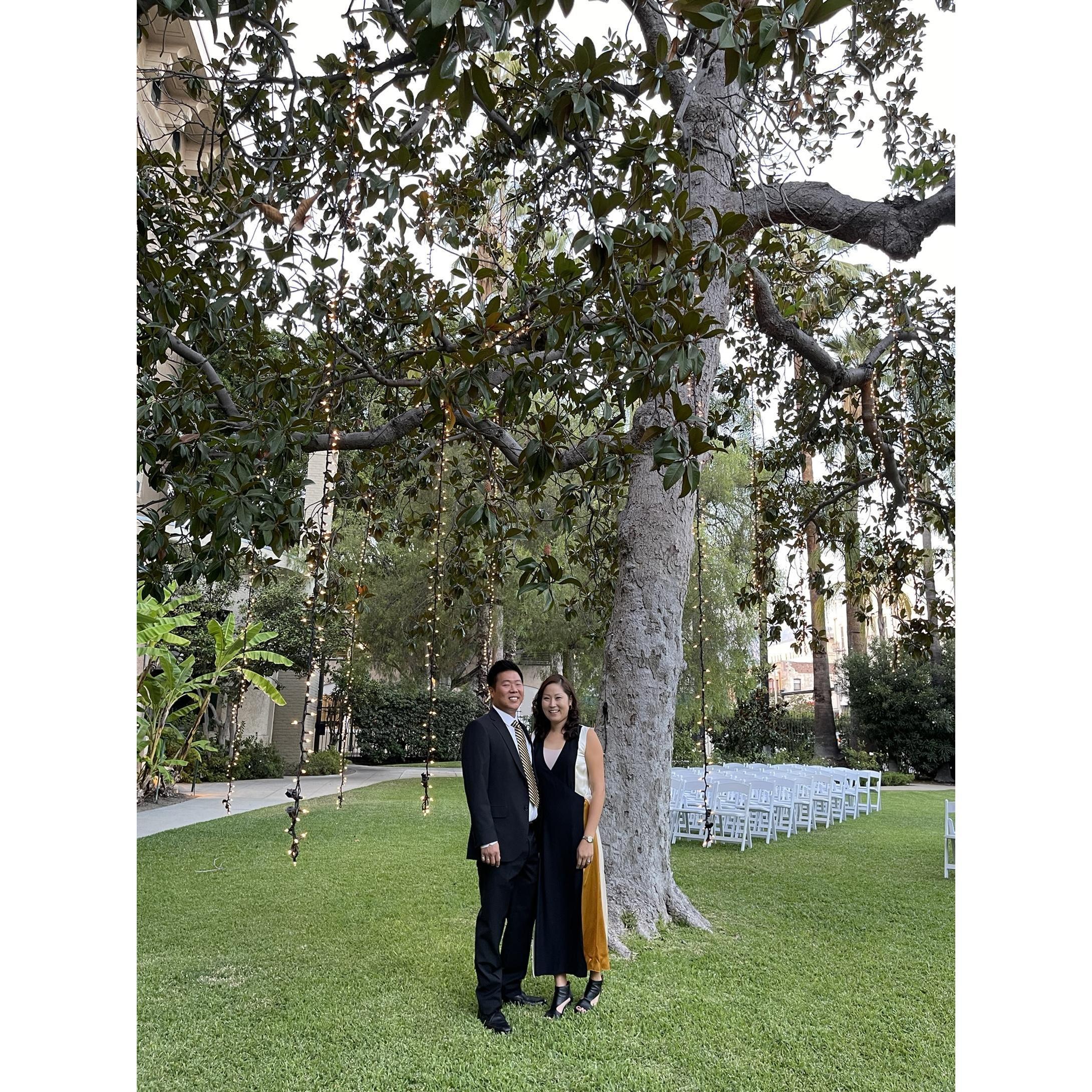 Our first wedding together officially as a couple.
Pasadena 9.25.21