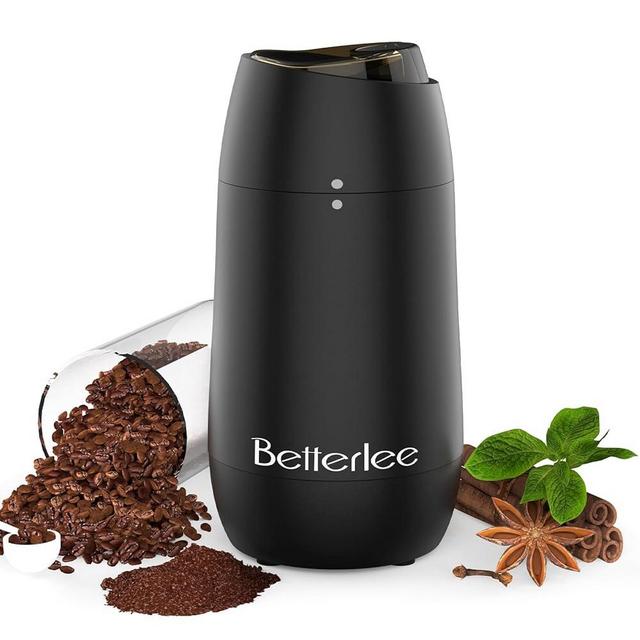 Coffee Grinder, Electric Coffee Grinder, Quite Spice Grinder with 150W Powerful Motor and 2.1oz Capacity, Coffee Grinder Mill for Beans, Spices, Nuts, Grians, Herbs