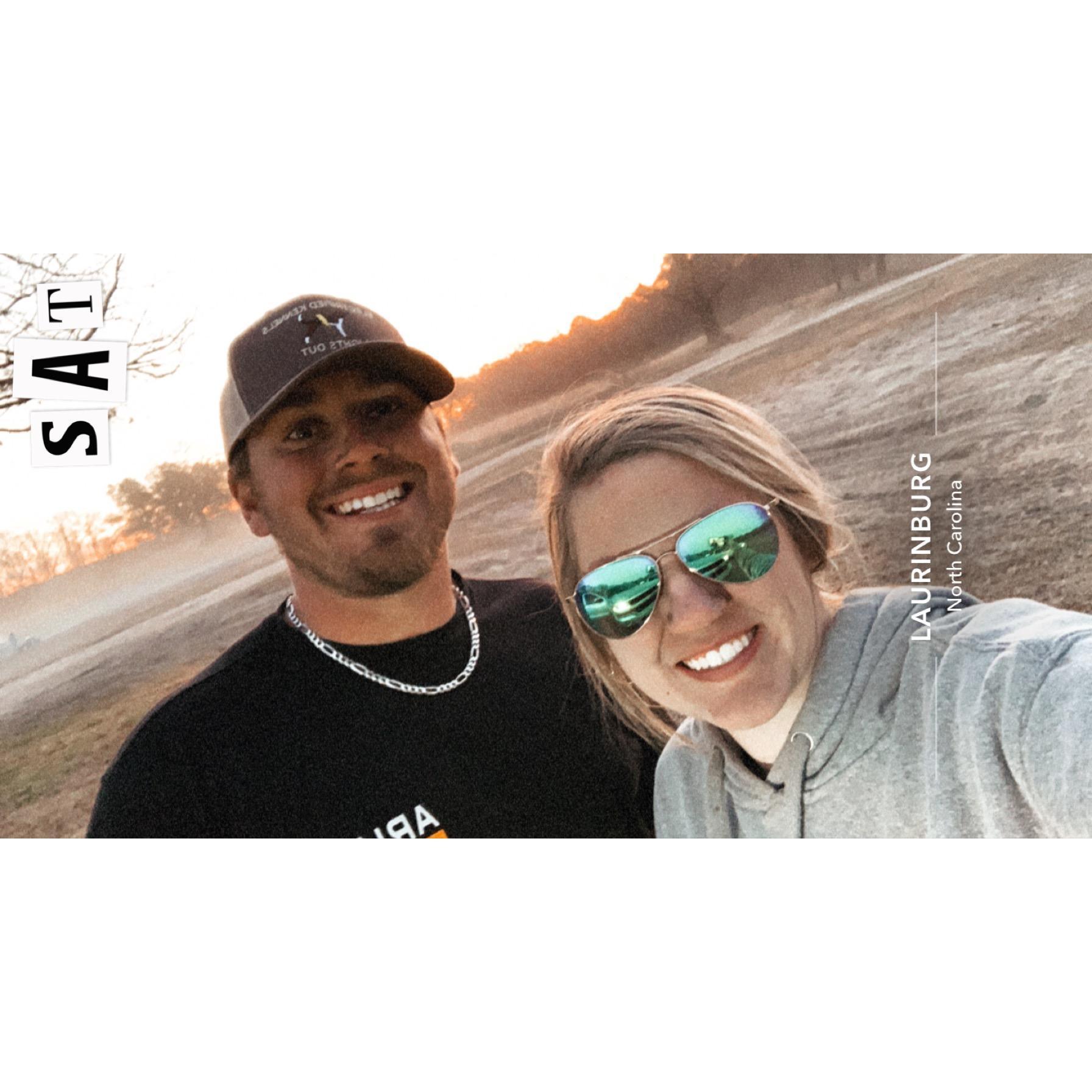 First time riding fourwheelers at Outback - March, 2021