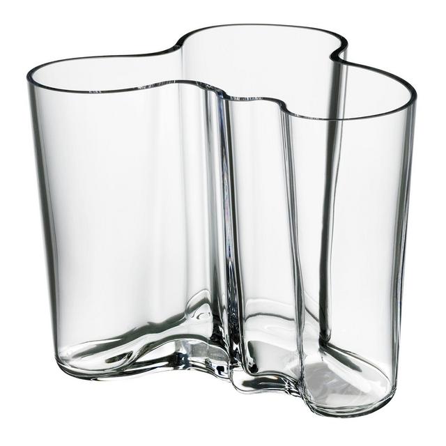 Aalto 4.75" Clear Vase by Iittala