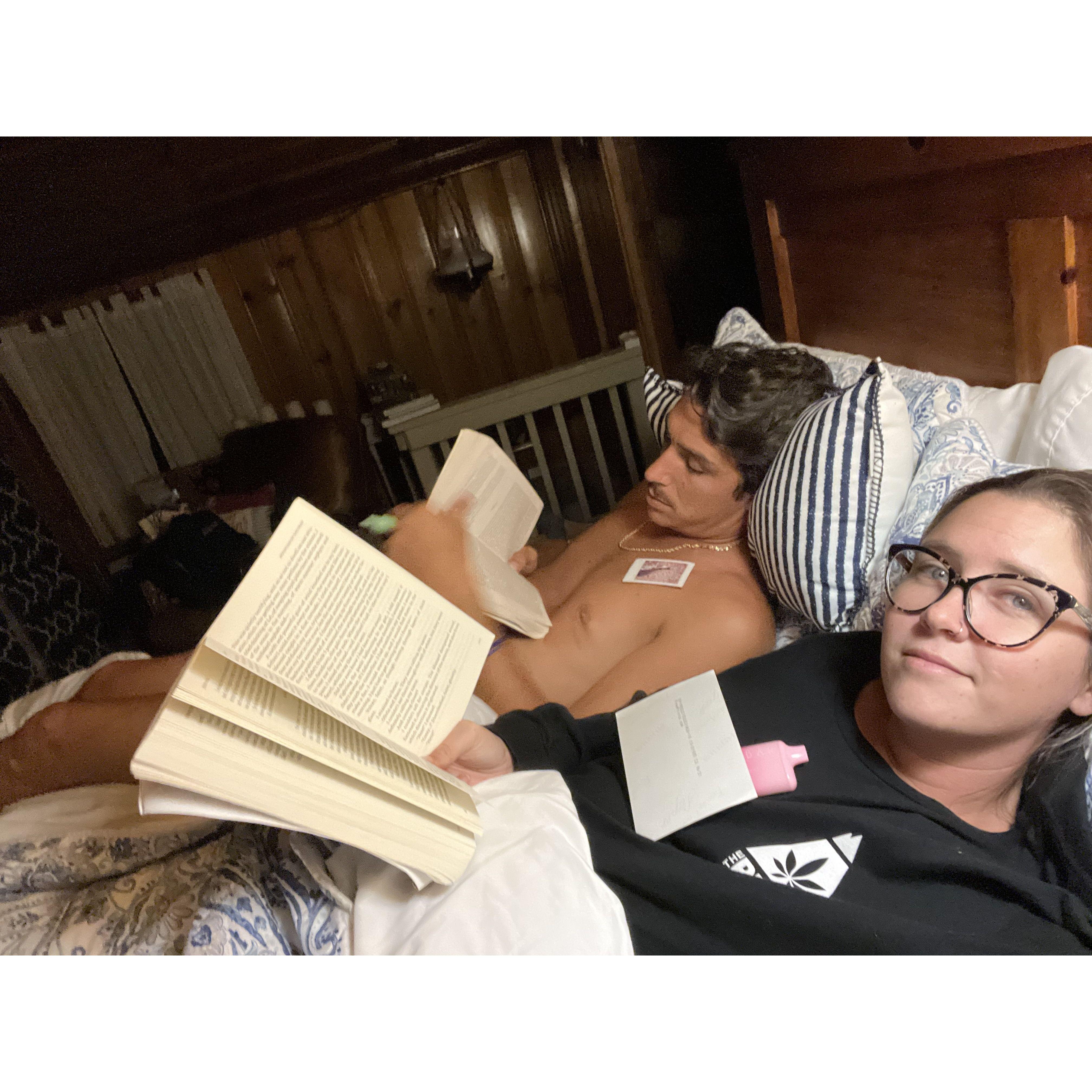 We are already an old married couple :)