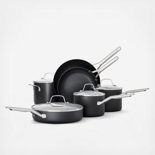 Hard-Anodized Nonstick 10-Piece Cookware Set