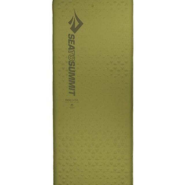 Sea to Summit Camp Self-Inflating Foam Sleeping Mat for Camping and Backpacking, Rectangular - Regular (72 x 25 x 1.5 inches)