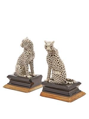 House of Hackney Leopard Bookends