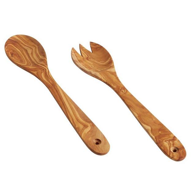 Olive Wood Servers, Set of 2