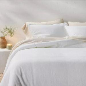 Heavyweight Linen Blend Comforter & Sham Set - Casaluna™