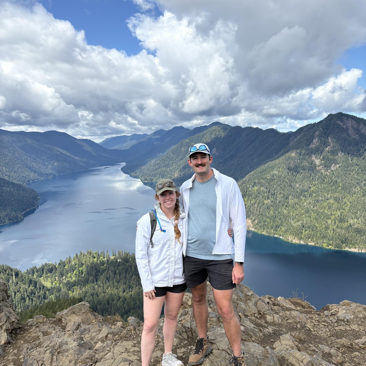 The top of Mt. Stormking! ⛰️