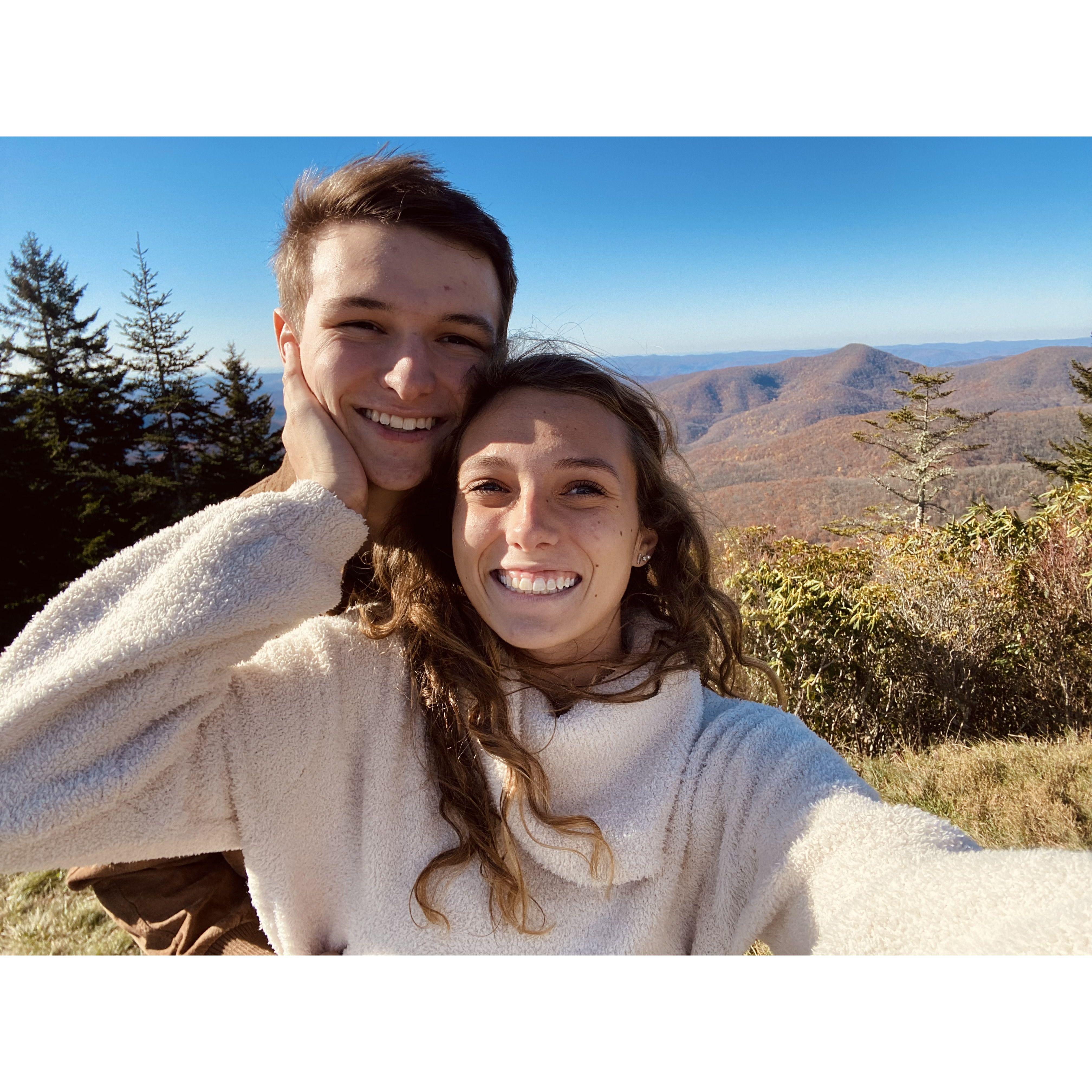 Blue Ridge Parkway! One of our favorite fall activities
