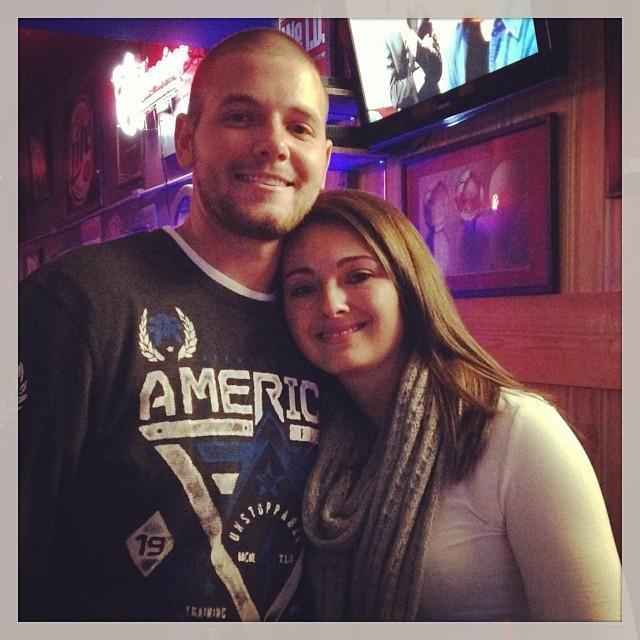 this was taken exactly 2 weeks before we started dating <3 November 2013.