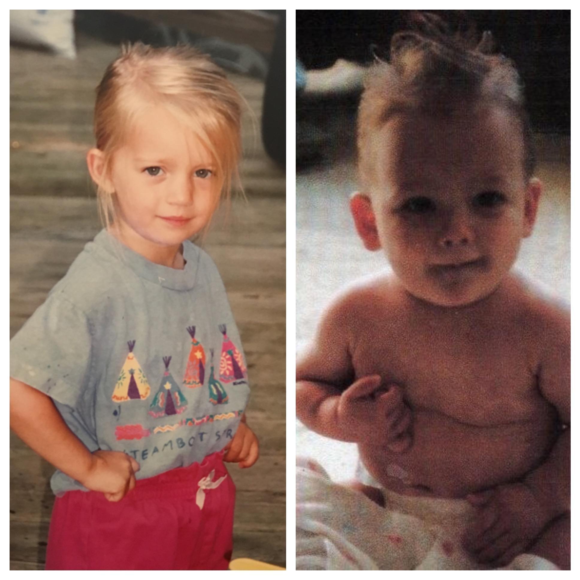 The early years of Brandi and Bobby, before either one of them knew what they were getting themselves into ;)