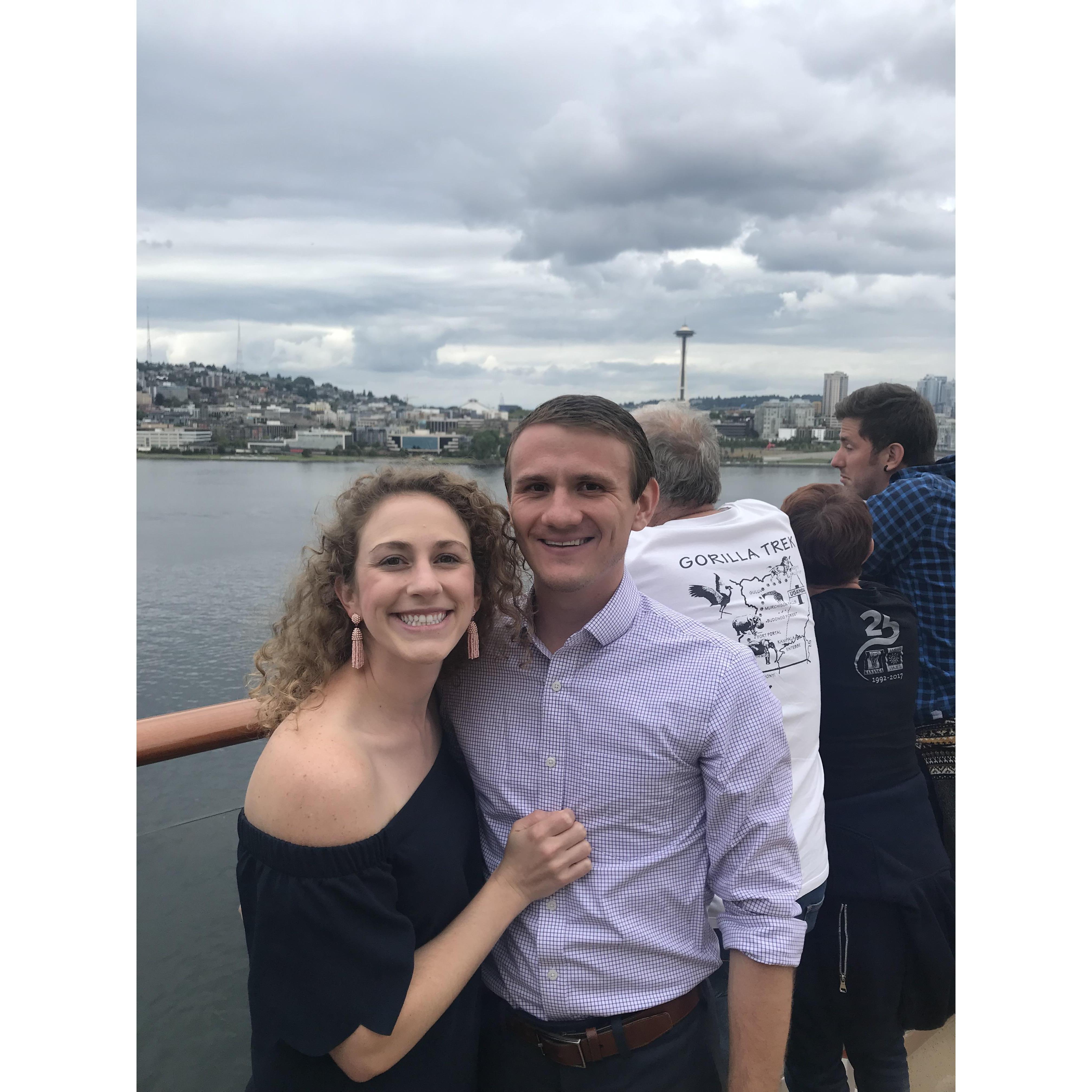 First cruise together (Seattle --> Alaska) - August 2019