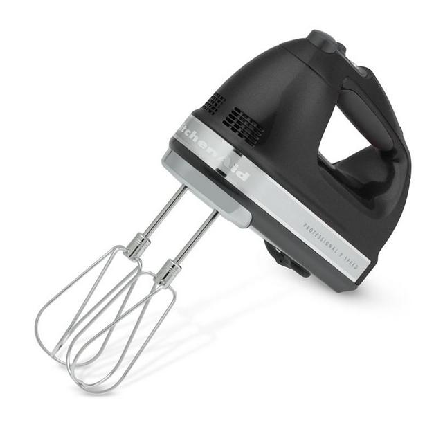 KitchenAid 9-Speed Hand Mixer, Onyx Black
