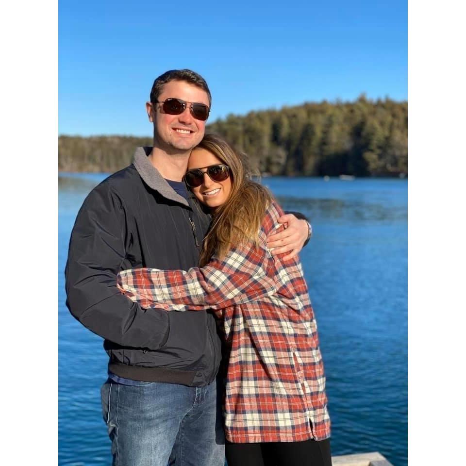 Getting cozy in Boothbay, Maine!