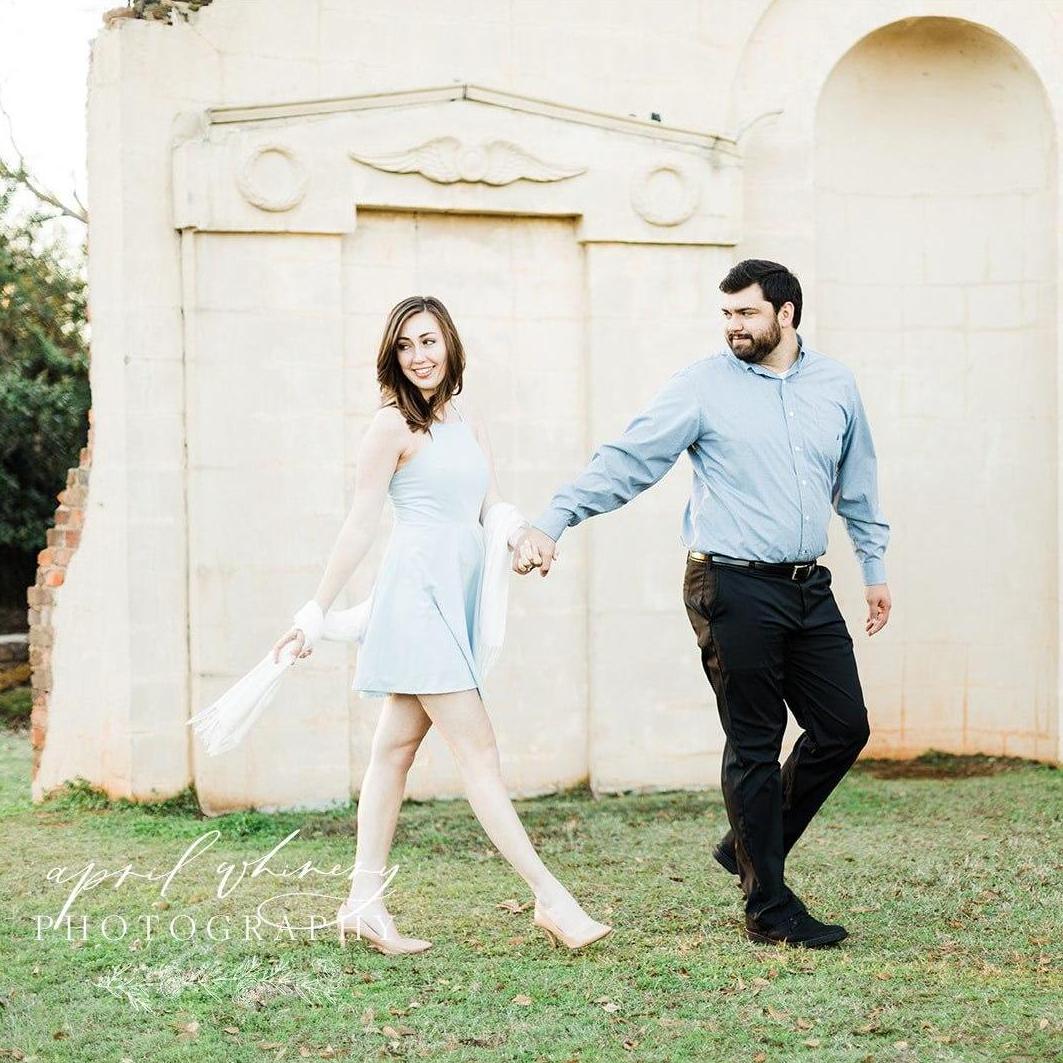 Engagement photo session, December 30, 2019.