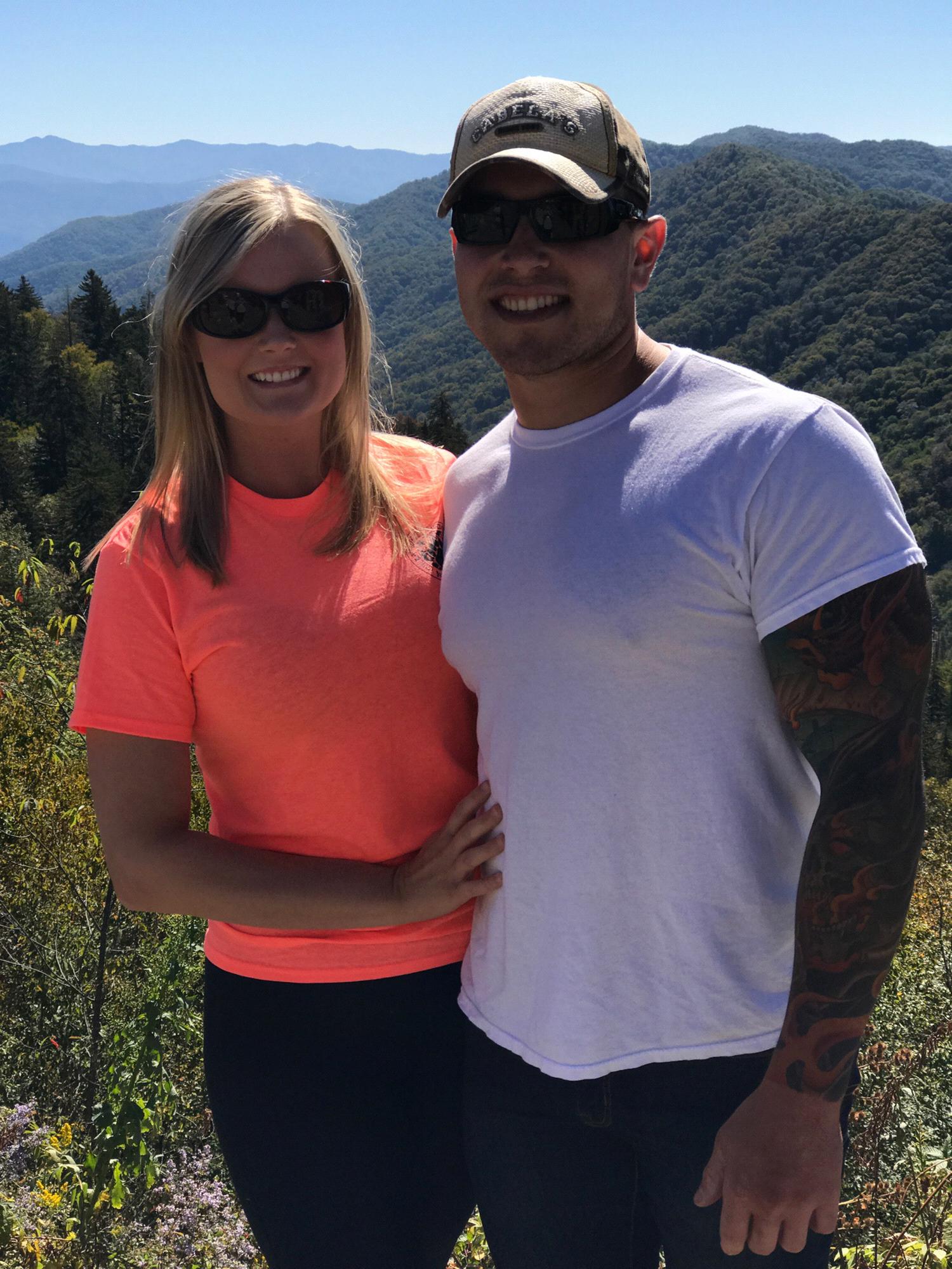 Celebrating 4 years together in Gatlinburg, TN!