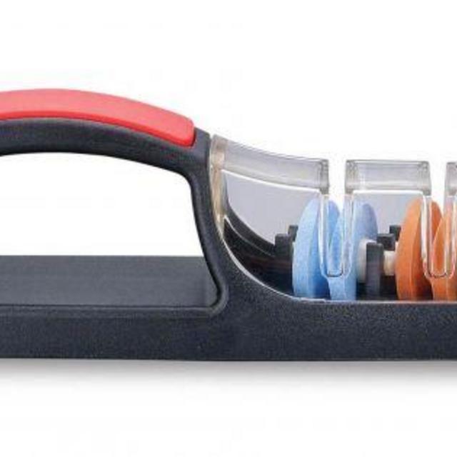 3 Stage Sharpener - Black/Red