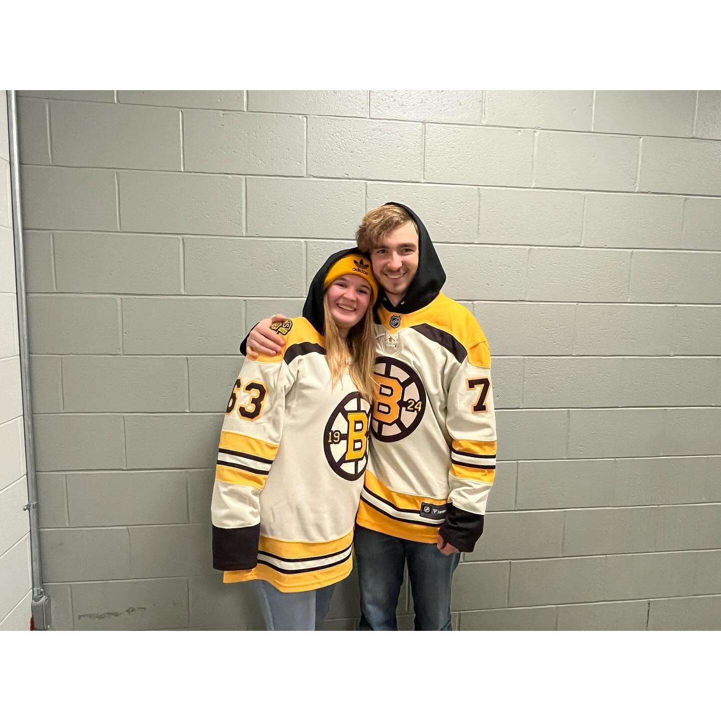 First Bruins game together