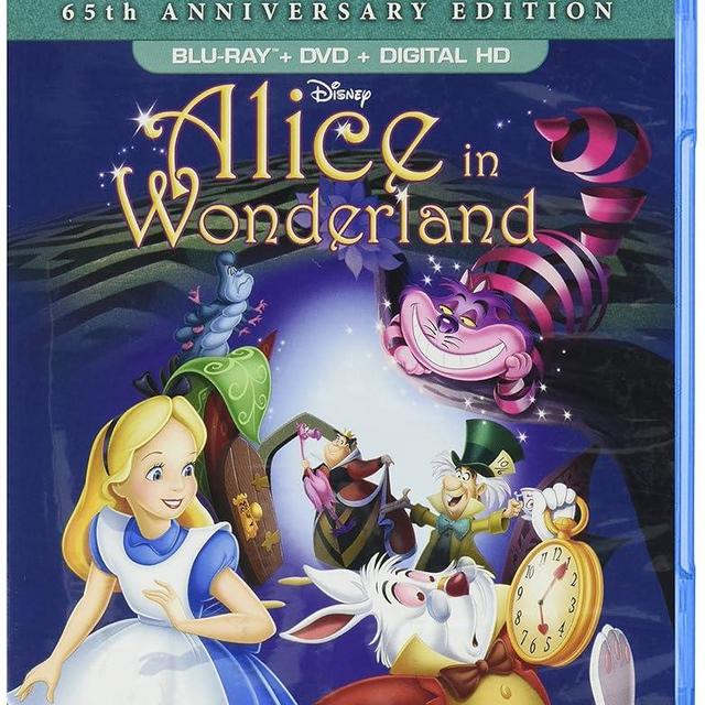 Disney's Alice in Wonderland 65th Anniversary Bluray/DVD