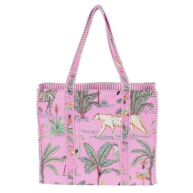 Marubhumi Women Lightweight Travel Bag Purse Cotton Shoulder Tote Bag For Shopping Grocery & Beach Bag