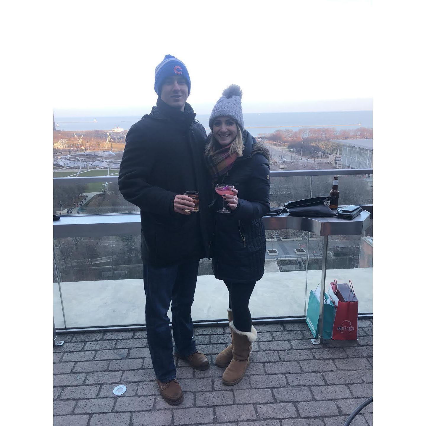 Cindy's Rooftop bar in Millennium Park