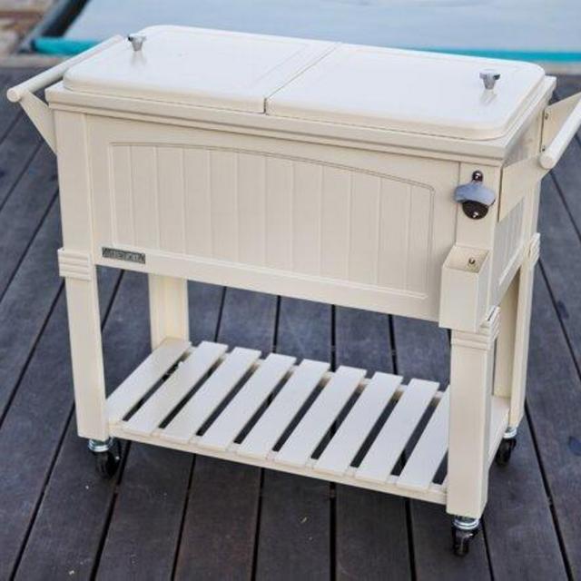 80 Qt. Antique Patio Cooler