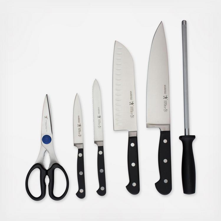 Henckels, Classic 7-Piece Knife Block Set | Zola