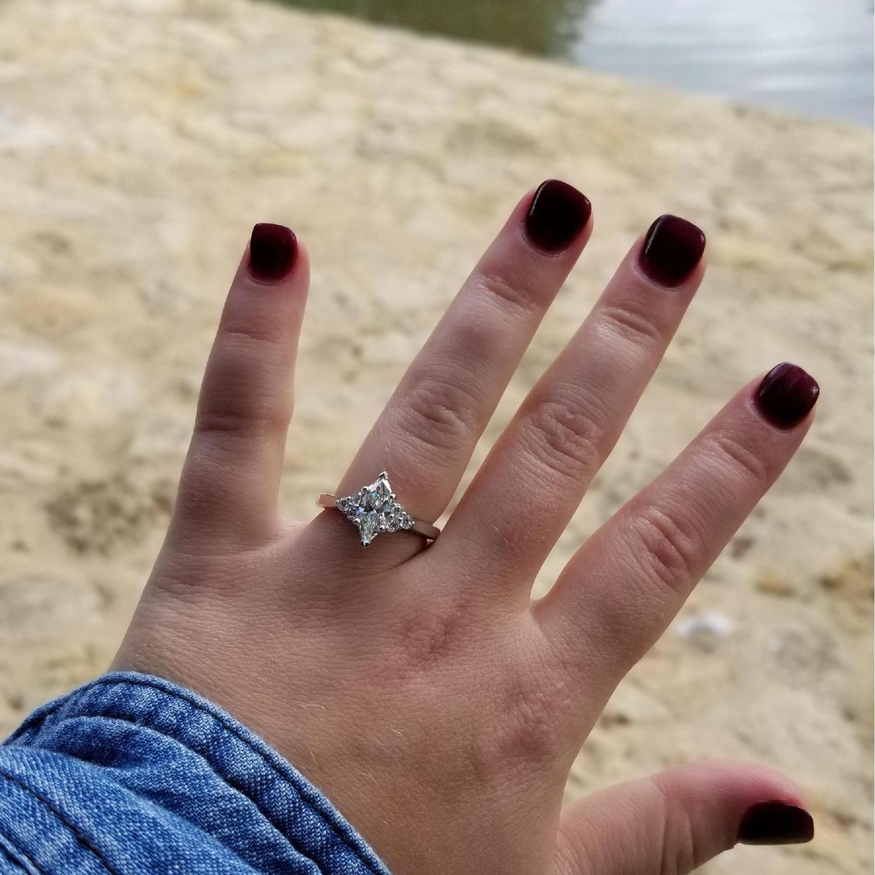 The ring while I was still shaking