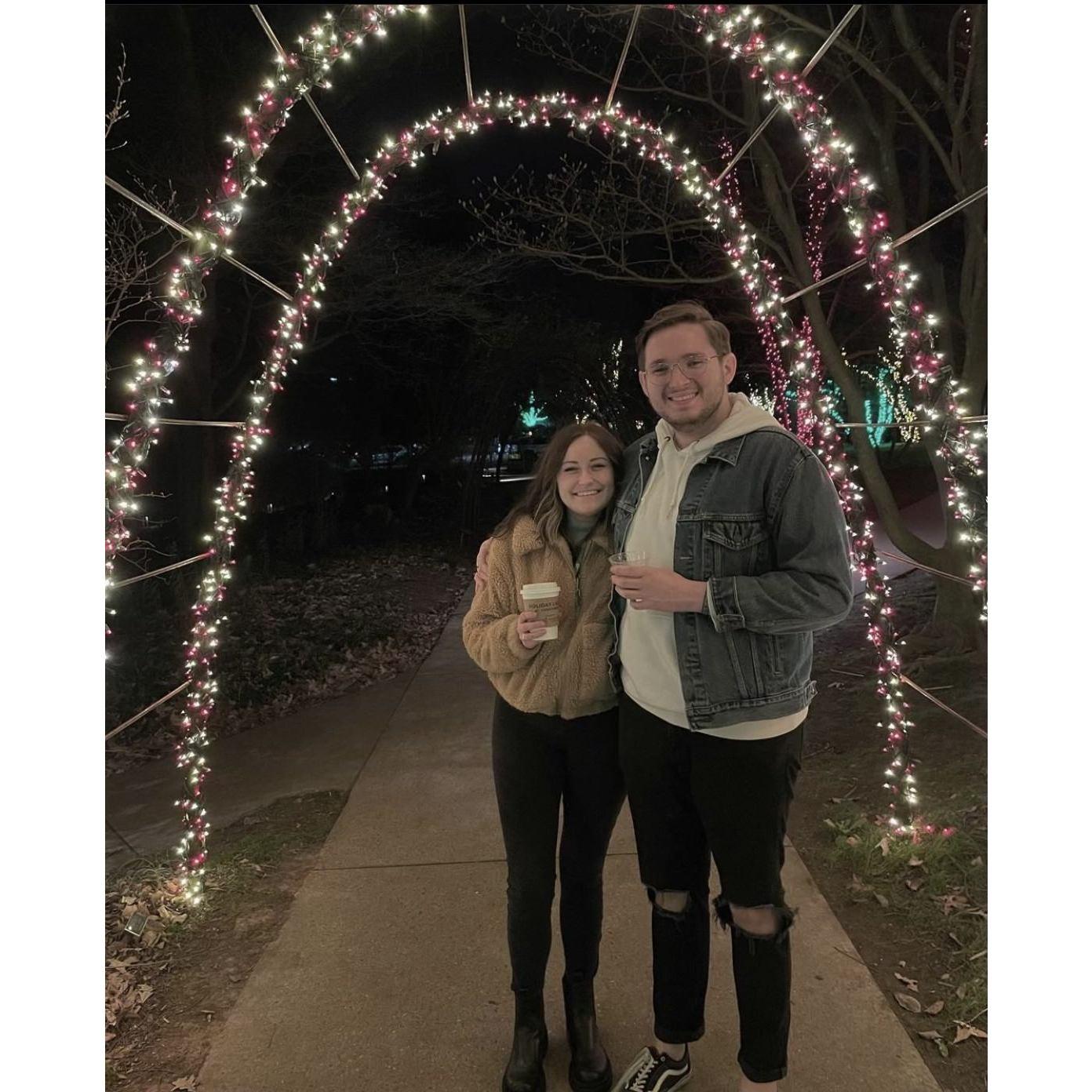 Cheekwood Gardens at Christmas-time!