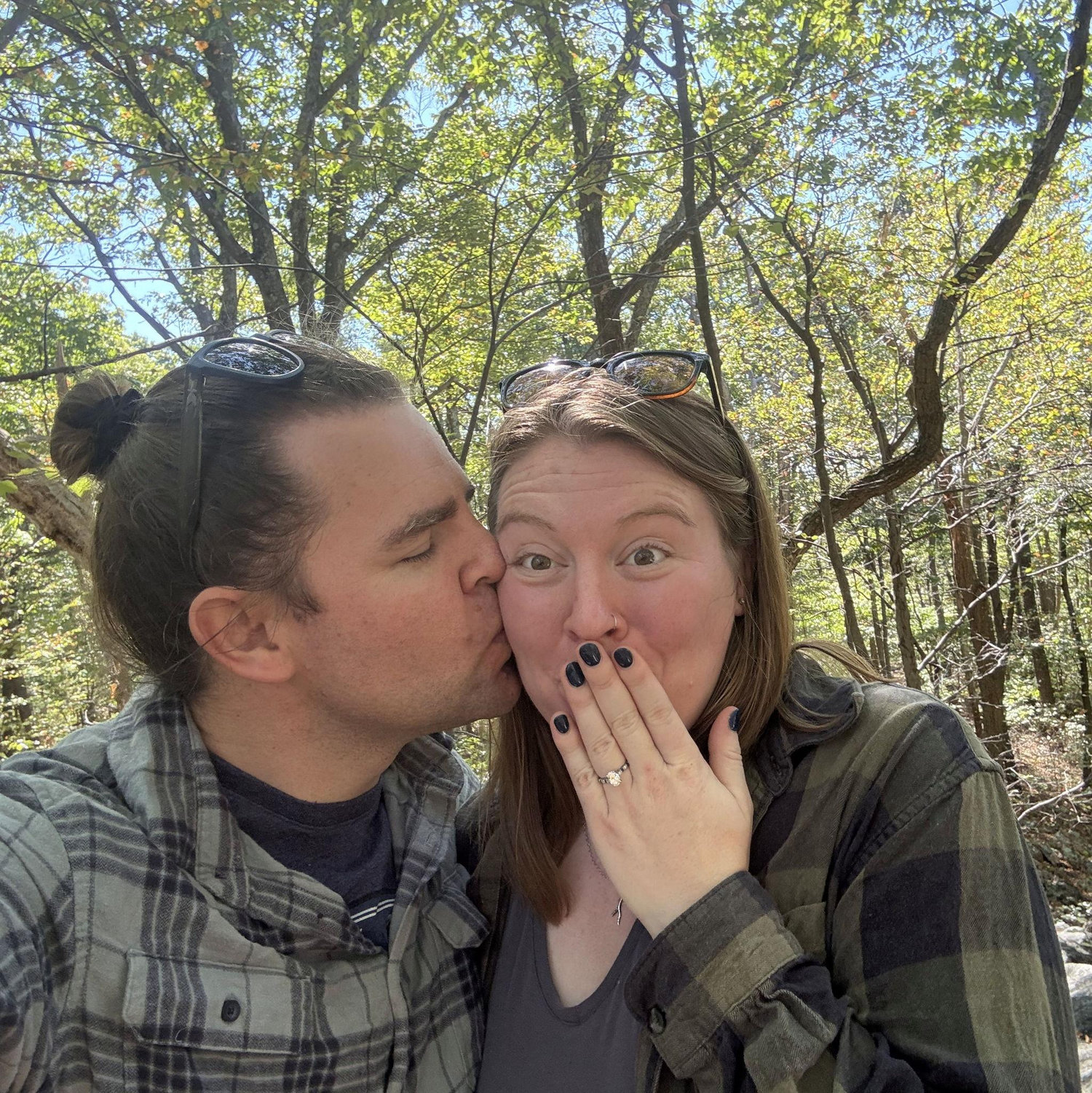 where they got engaged!