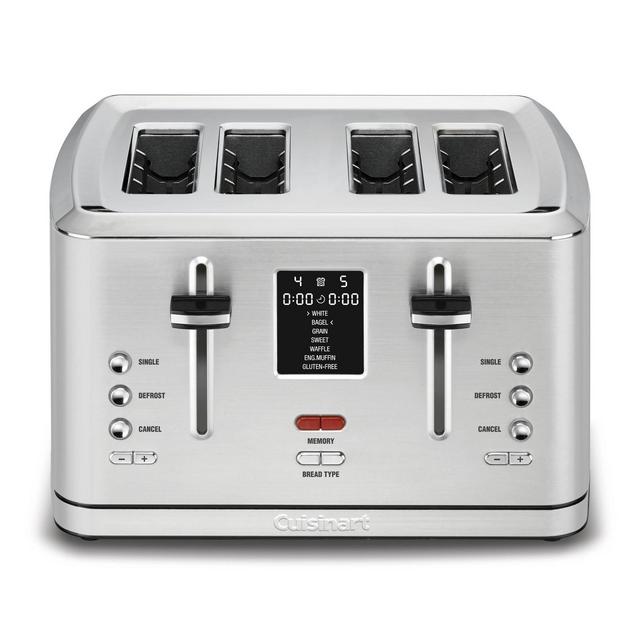 Cuisinart 4 Slice Digital Toaster w/ MemorySet Feature - Stainless Steel - CPT-740