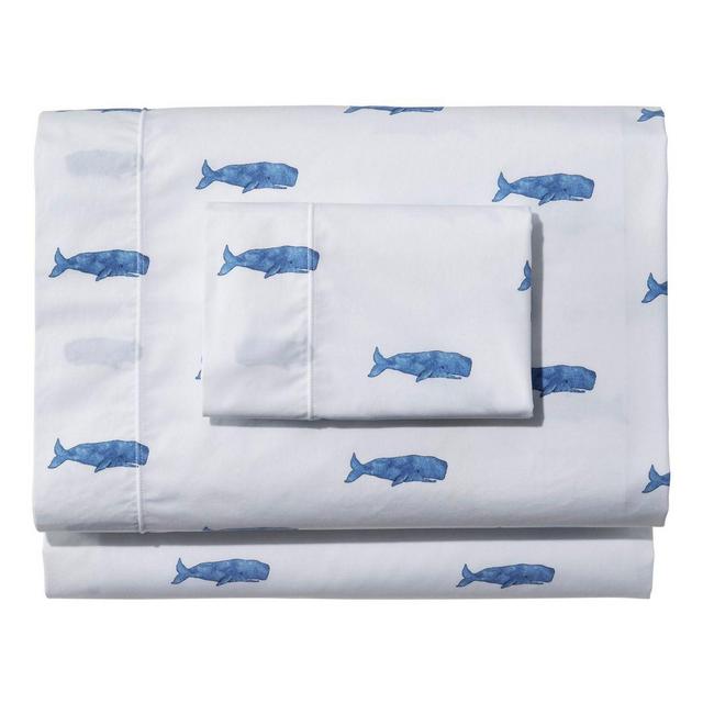 Sara Fitz™ Whale Percale Sheet Collection