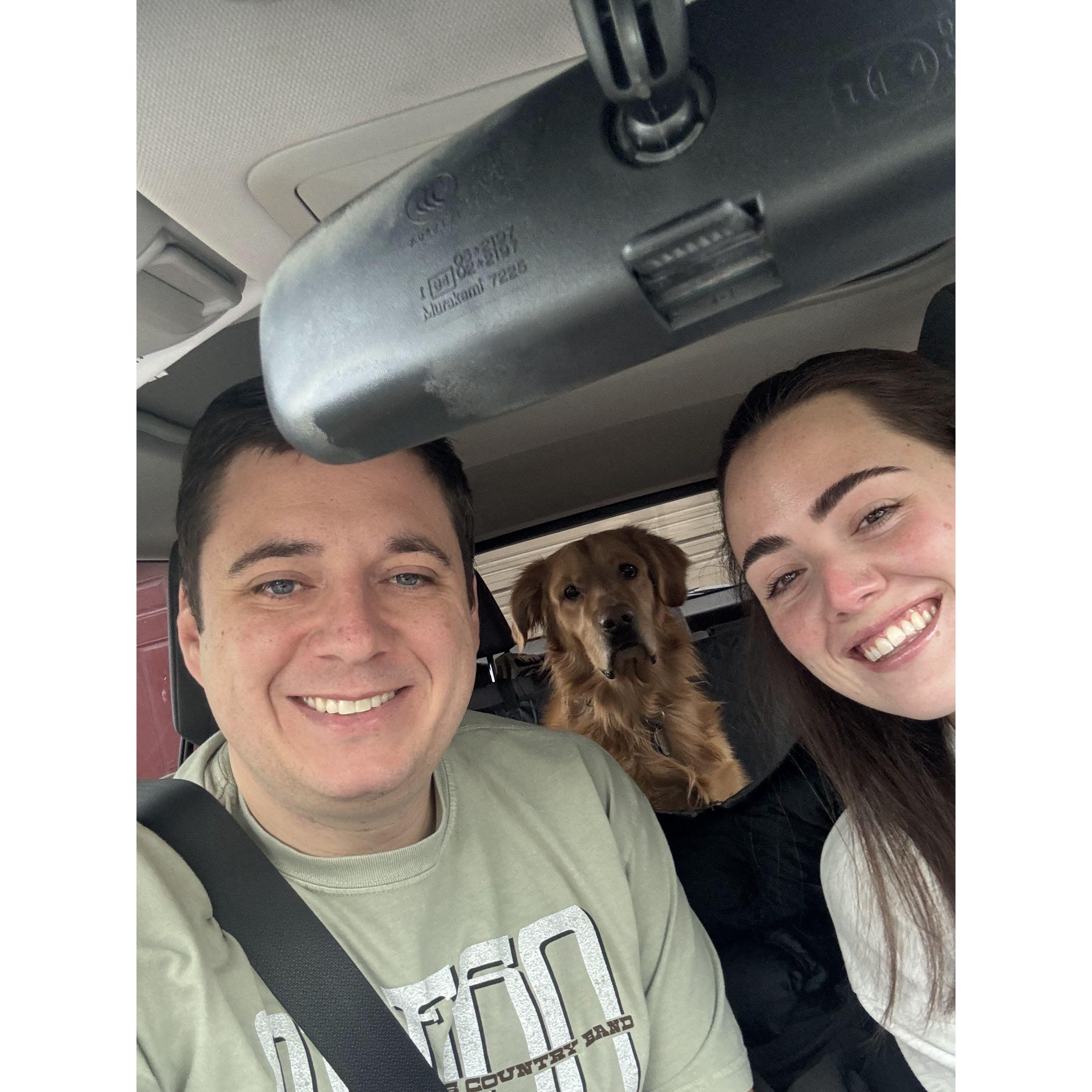 On our way to Tennessee for Thanksgiving!