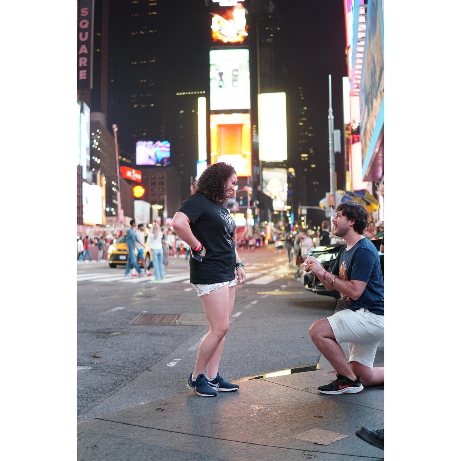 Oh it's serious serious! :D
Say hello to New York in the background.