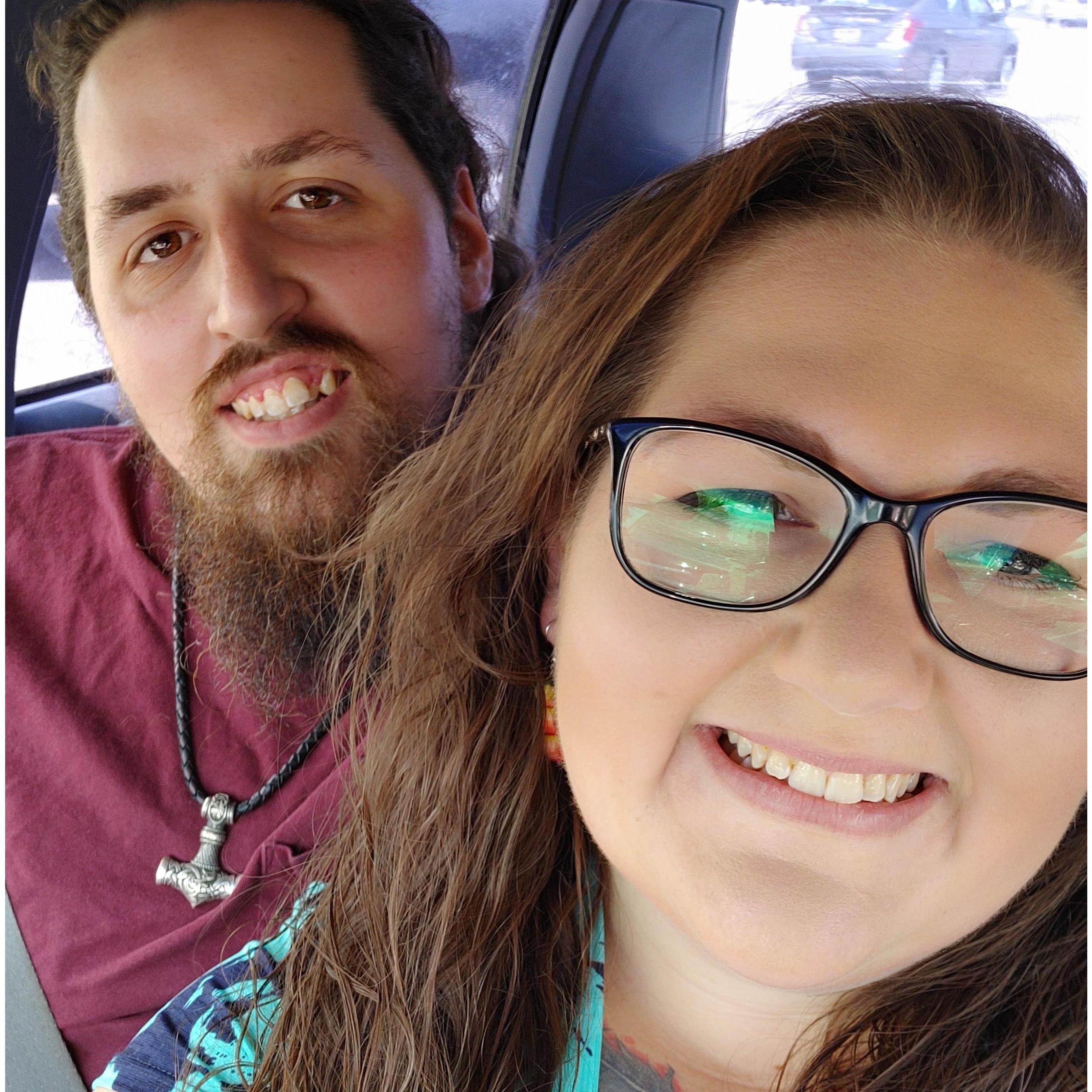 Our most recent photo headed to a friends baby shower!