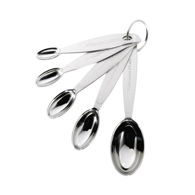 Cuisipro Stainless Steel Measuring Spoon Set, 5 Piece