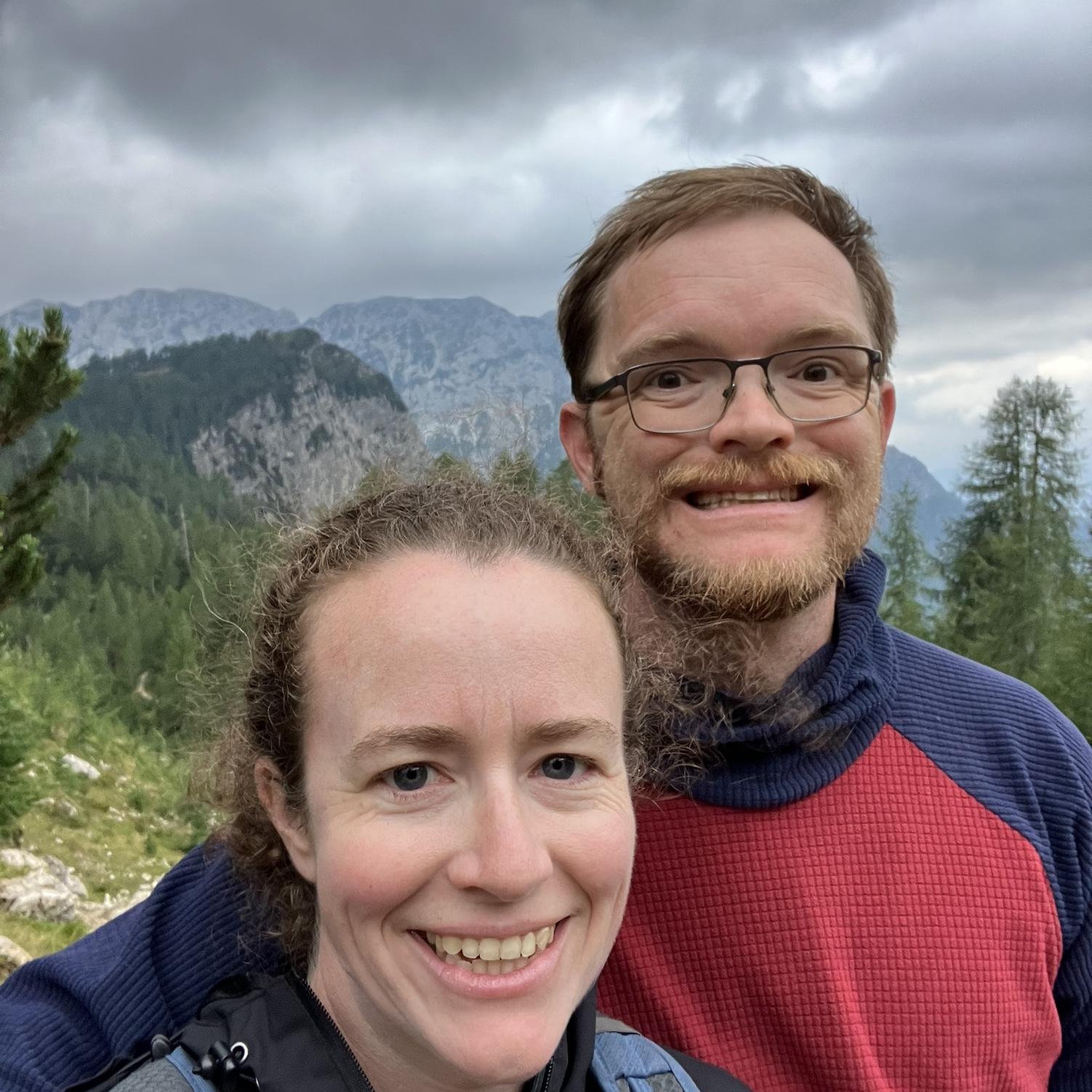 In the Julian Alps in Slovenia