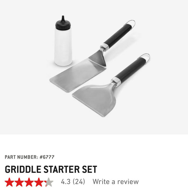 Griddle Starter Set Toolkit | Griddle Tools & Accessories