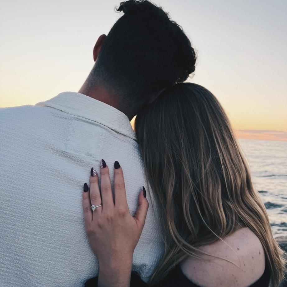 He proposed at Lake Erie. <3