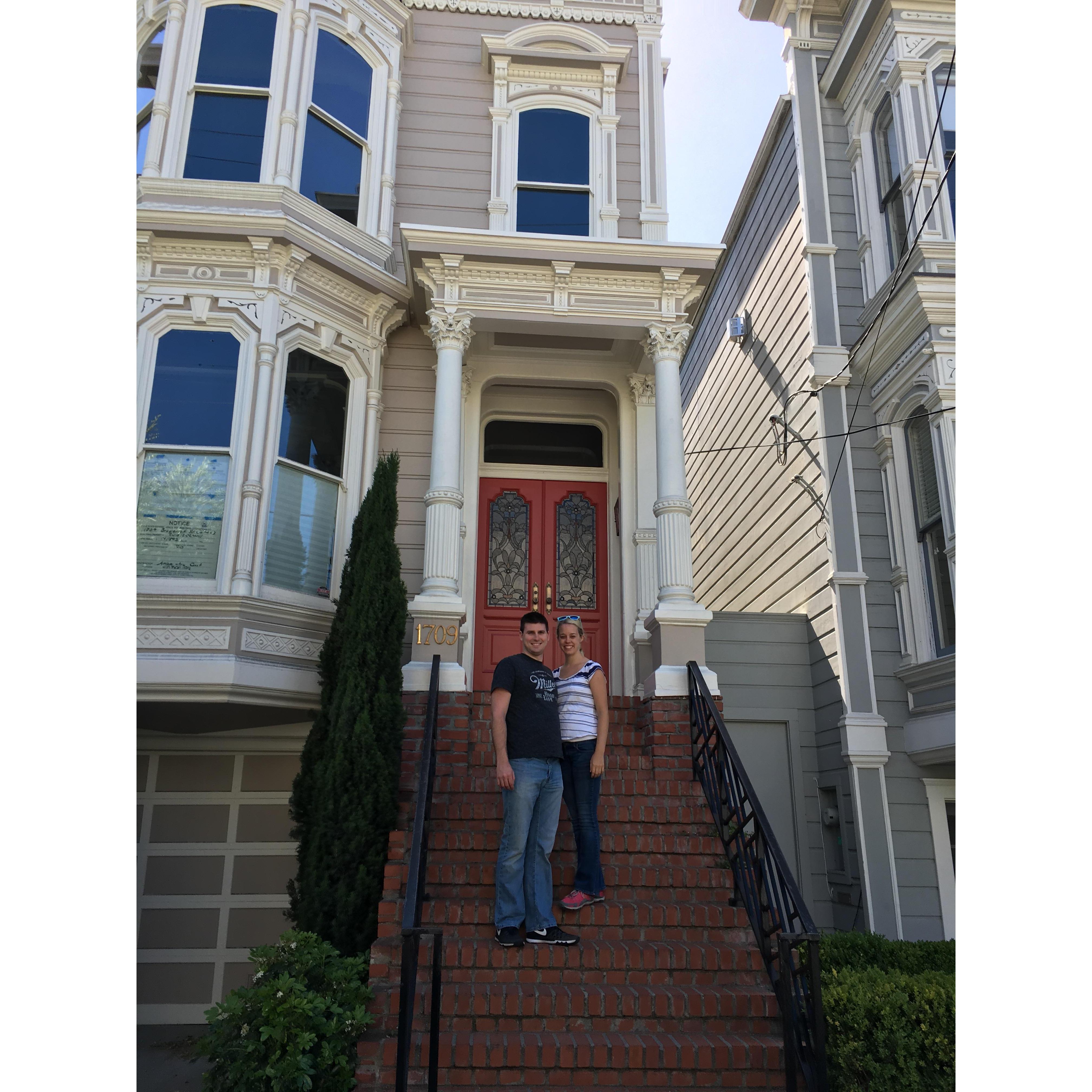 The "Full House" house in San Francisco.