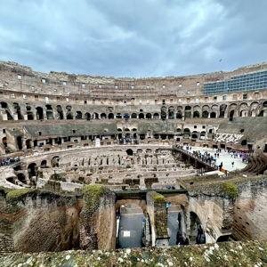 VIP Guided tour of Colosseum Arena Floor, Roman Forum, and Palatine Hill