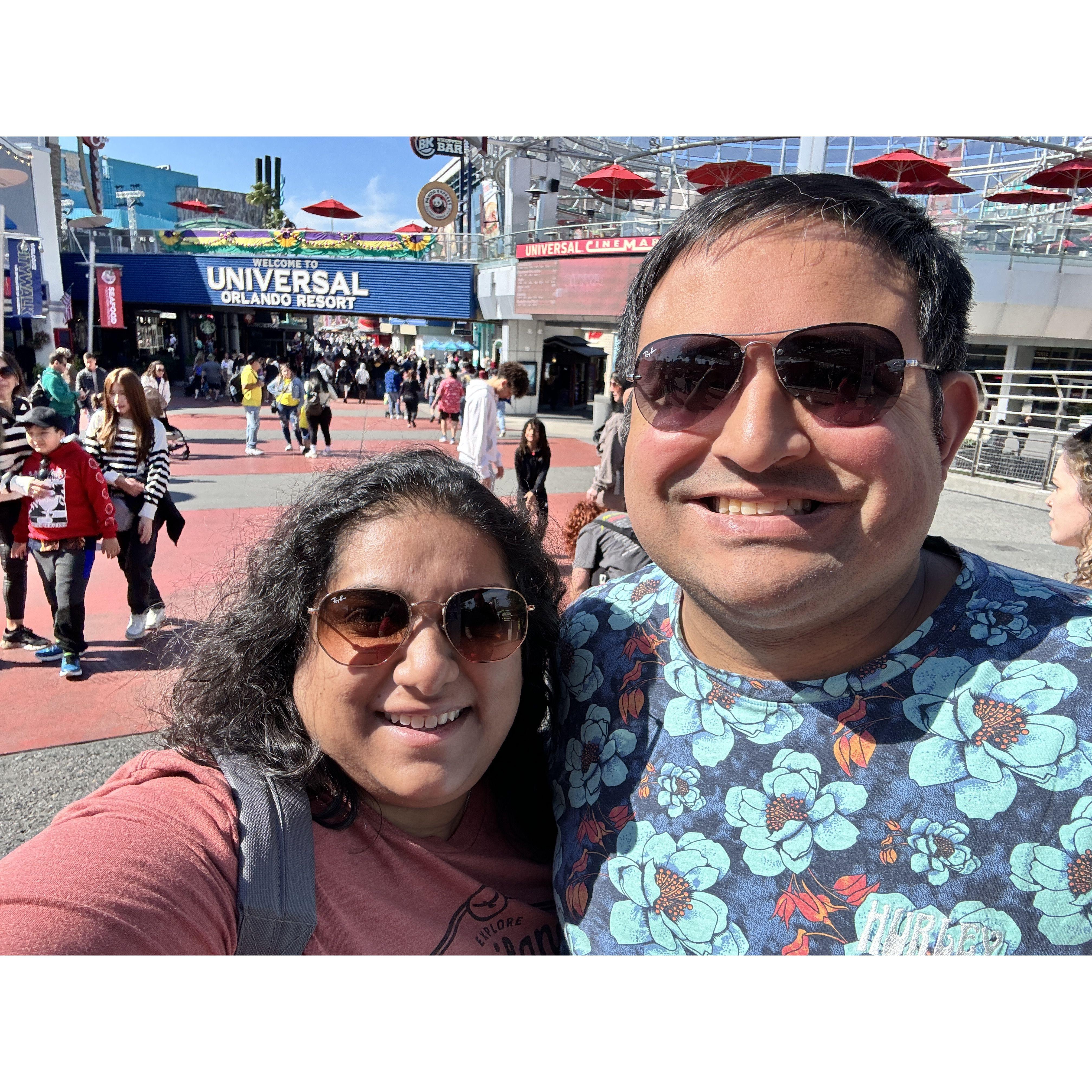 Universal Studios Feb 2024